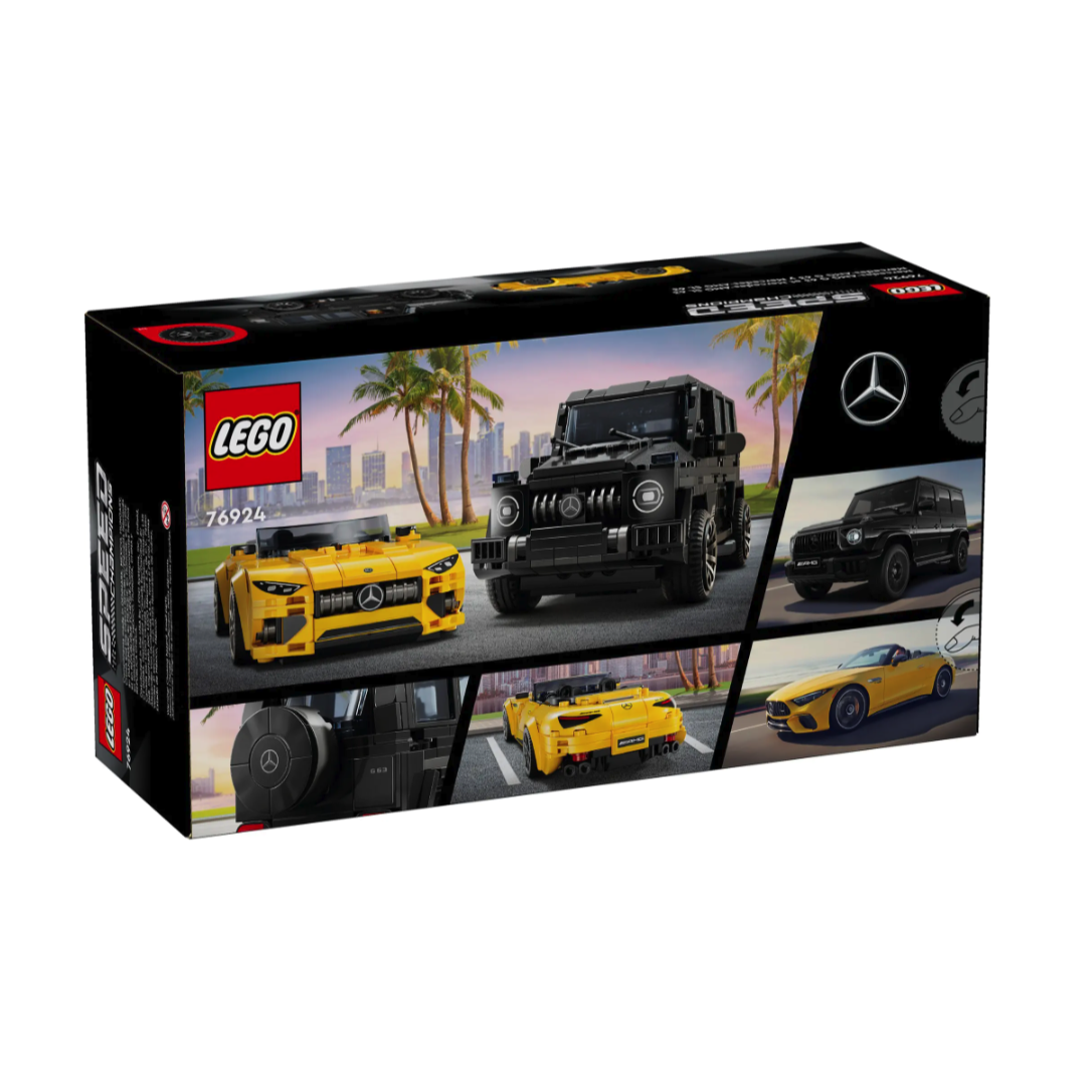 LEGO 乐高 超级赛车系列 76924 Mercedes-AMG G 63 与 Mercedes-AMG SL 63 299元
