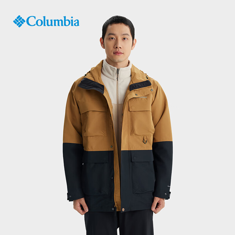 再降价：Columbia 哥伦比亚 穿行系列 户外防水冲锋衣 WE3802 1199.4元包邮