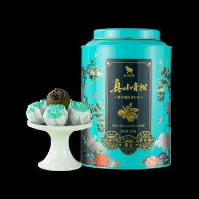 再降价、PLUS会员：bamatea 八马茶业 小青柑普洱熟茶 250g （买一送一）共500g 2