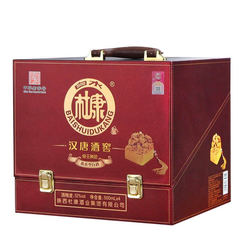 白水杜康 帝王风范汉唐酒窖52度浓香型白酒 500mL*4瓶礼箱装 149元包邮 买手党-买手聚集的地方