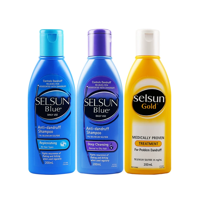 Selsun blue 控油去屑洗发水 200ml*3 79.1元包邮包税（合26.37元/件）