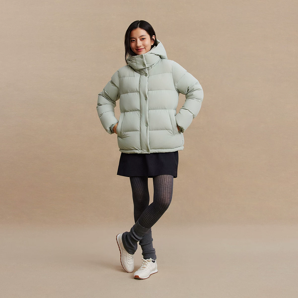 波司登 新款羽绒服女短款弹力舒适生活2.0收腰显瘦 589.25元 - 线报酷