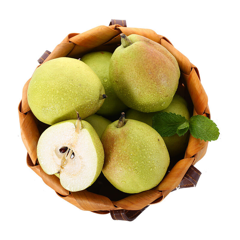 京鲜生 新疆库尔勒香梨5kg 一级 单果100-120g 生鲜水果 95.8元（合47.9元/件）
