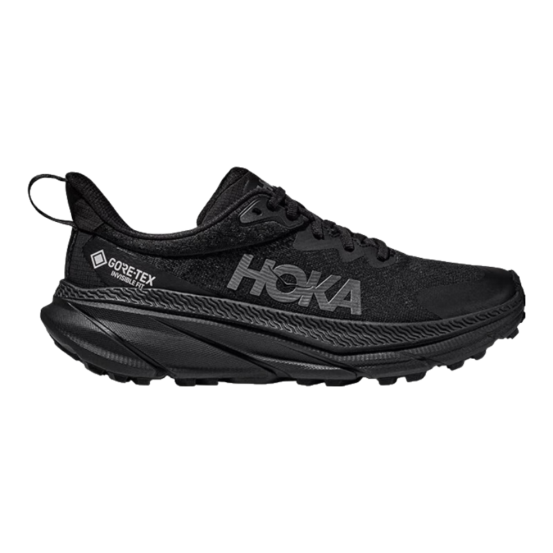 PLUS会员：HOKA ONE ONE 挑战者7 CHALLENGER 7 GTX 全地形跑鞋 黑色 802.51元包邮（需