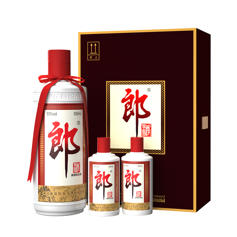 LANGJIU 郎酒 郎牌郎酒 53%vol 子母郎礼盒 ￥208.08