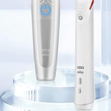 Oral-B 欧乐-B P欧乐B（Oralb）电动牙刷 3D声波震动成人充电式牙刷 P4000 樱花版
