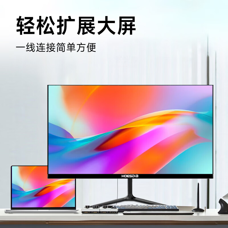 京东百亿补贴：Hoesd.a 24英寸显示器（1920*1080、100Hz） 299元