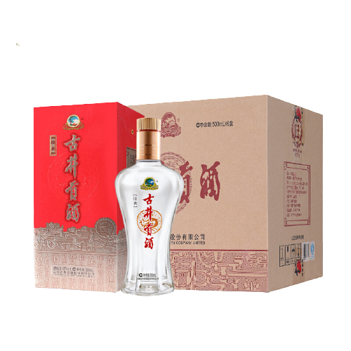 概率券：古井贡酒 经典古井贡浓香型白酒 45度 500ml*6瓶 整箱装 205元（需用