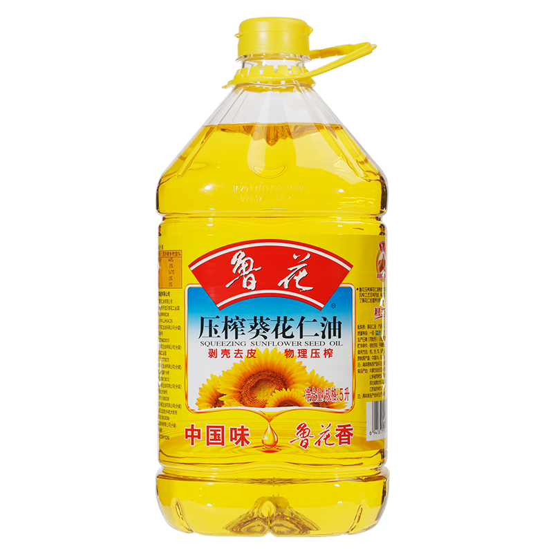 再降价：鲁花 物理压榨葵花仁油 5L 74.25元（需领券）