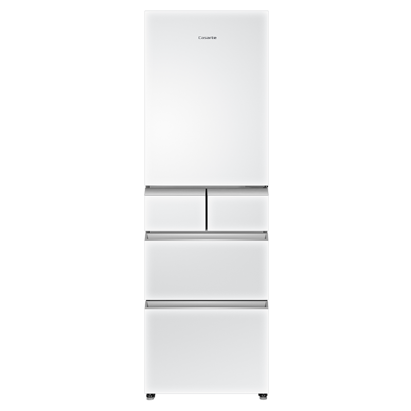 再降价、PLUS会员：Casarte 卡萨帝 386升法式多门家用电冰箱一级能效小型白色