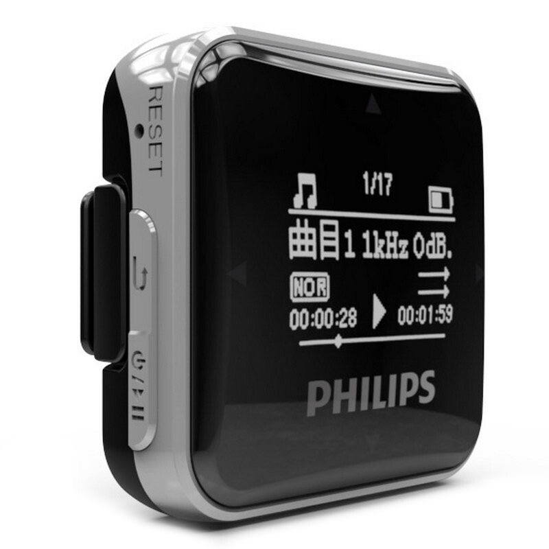 PHILIPS 飞利浦 SA2208 音频播放器 8G 黑色（3.5mm单端） 289元