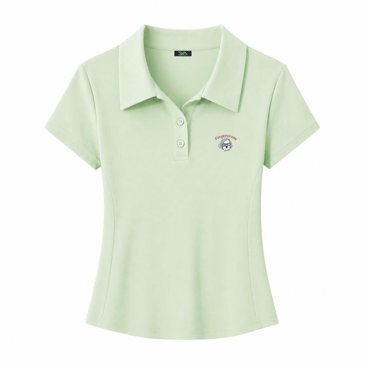 I.T it fingercroxx短袖t恤女夏季polo衫正肩上衣 121元
