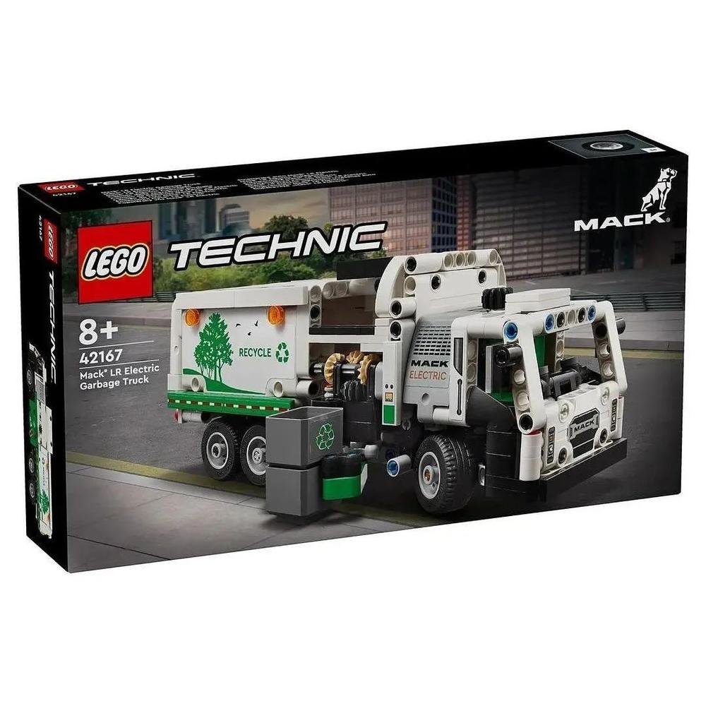 京东百亿补贴、PLUS会员：LEGO 乐高 机械组系列 42167 马克 LR 电动垃圾卡车 178.11元
