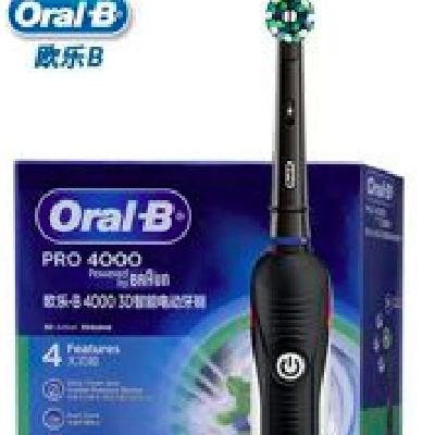 博朗OralB/欧乐比B 声波电动牙刷P4000 191元