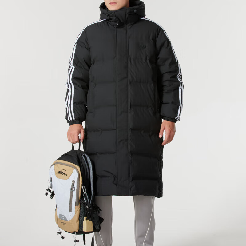 PLUS会员：adidas 阿迪达斯 滔搏运动 三叶草男子PUFFER L DN M羽绒服 JD3749 XL 1340.5