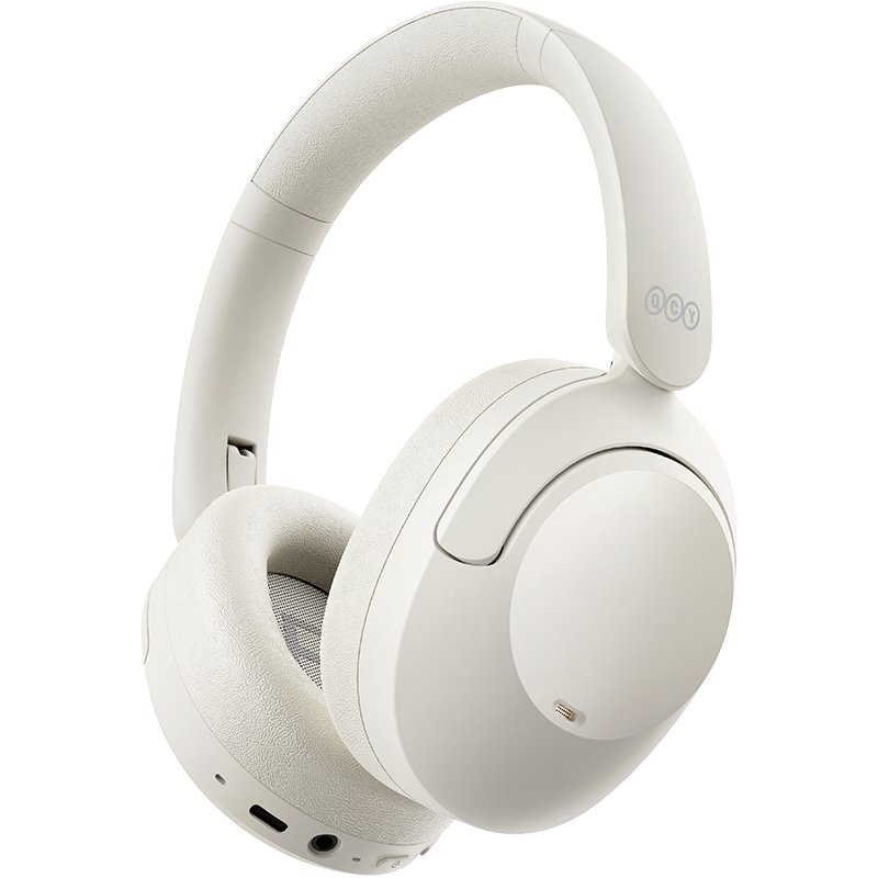 QCY H4 主动降噪-43dB头戴蓝牙耳机重低音无线耳麦手机听力超长待机 192.86元