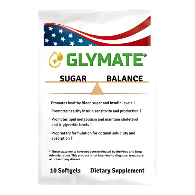 PLUS会员、试用：GLYMATE 衡糖胶囊 健康血糖胰岛胆固醇甘油三酯 10粒/袋 56.05