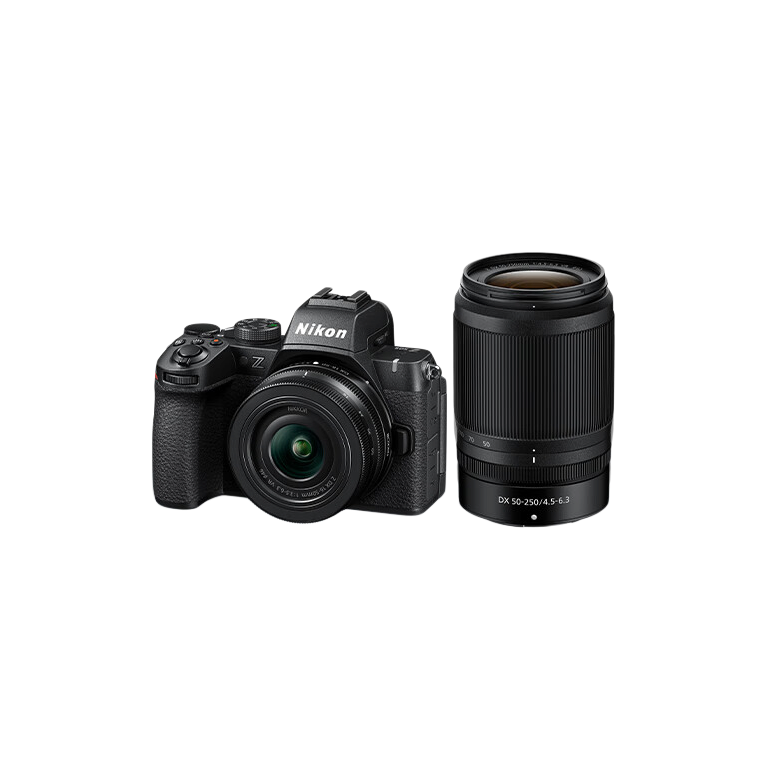 尼康 Z50II APS-C画幅 无反相机 黑色 16-50mm F3.5-6.3+50-250mm F4.5-6.3 双头套机 9499元