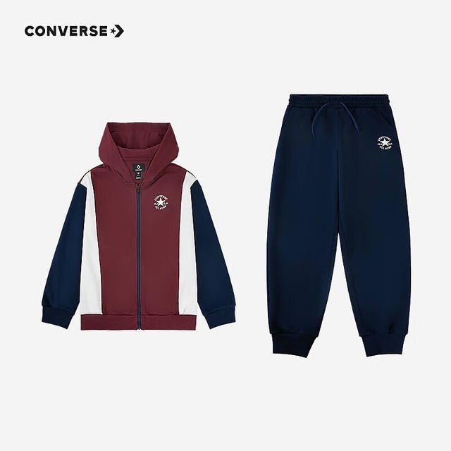 20点、PLUS会员：CONVERSE 匡威 儿童套装两件套 139.2元包邮