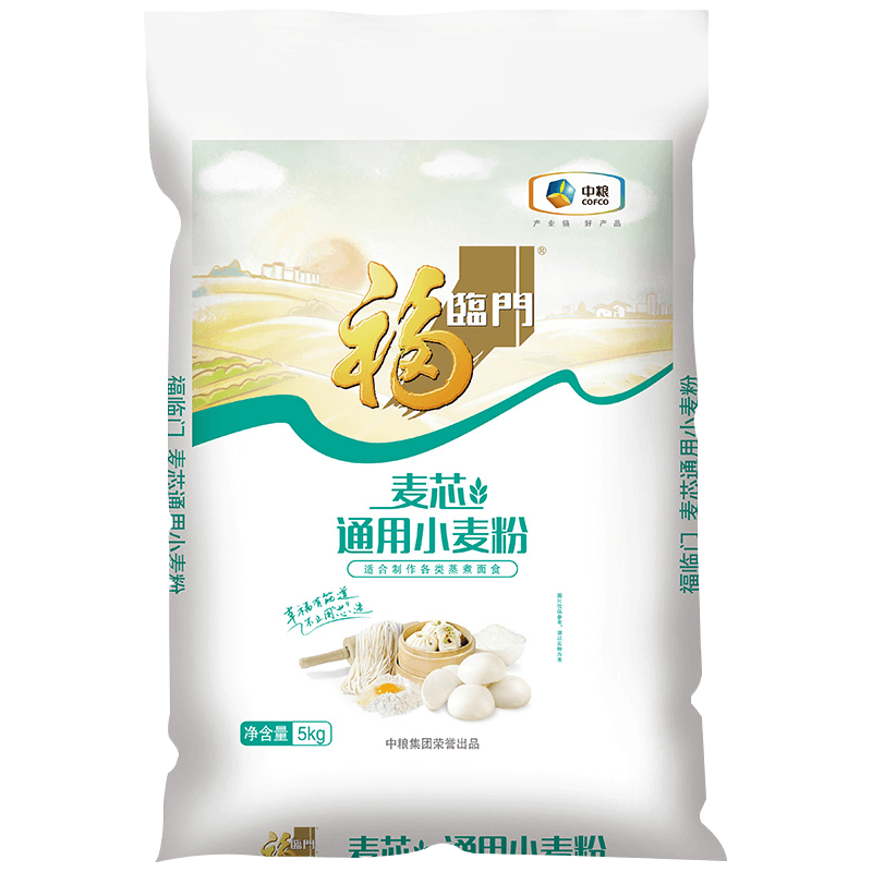 福临门 麦芯通用小麦粉 5kg 11.68元（需买4件，需用券）
