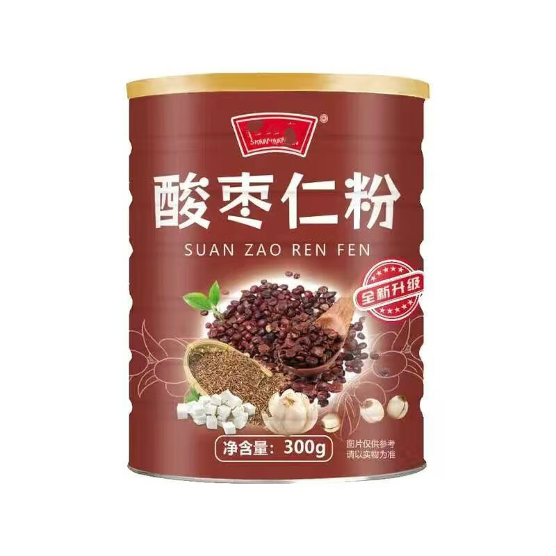 吉品到 酸枣仁粉300g*2罐 13.9元（需用券）