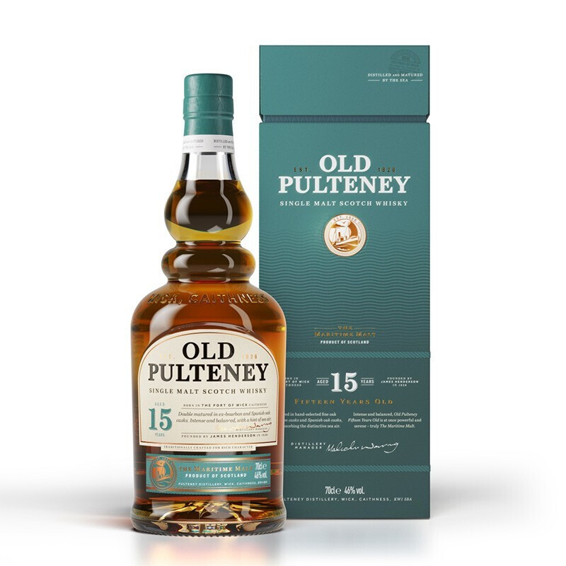 OLD PULTENEY 富特尼 plus：富特尼 15年 苏格兰 单一麦芽威士忌 46%vol 700ml 566元（