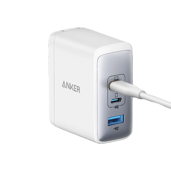 移动端、京东百亿补贴：Anker 安克 100W氮化镓充电器GaN2三口快充套装大功率