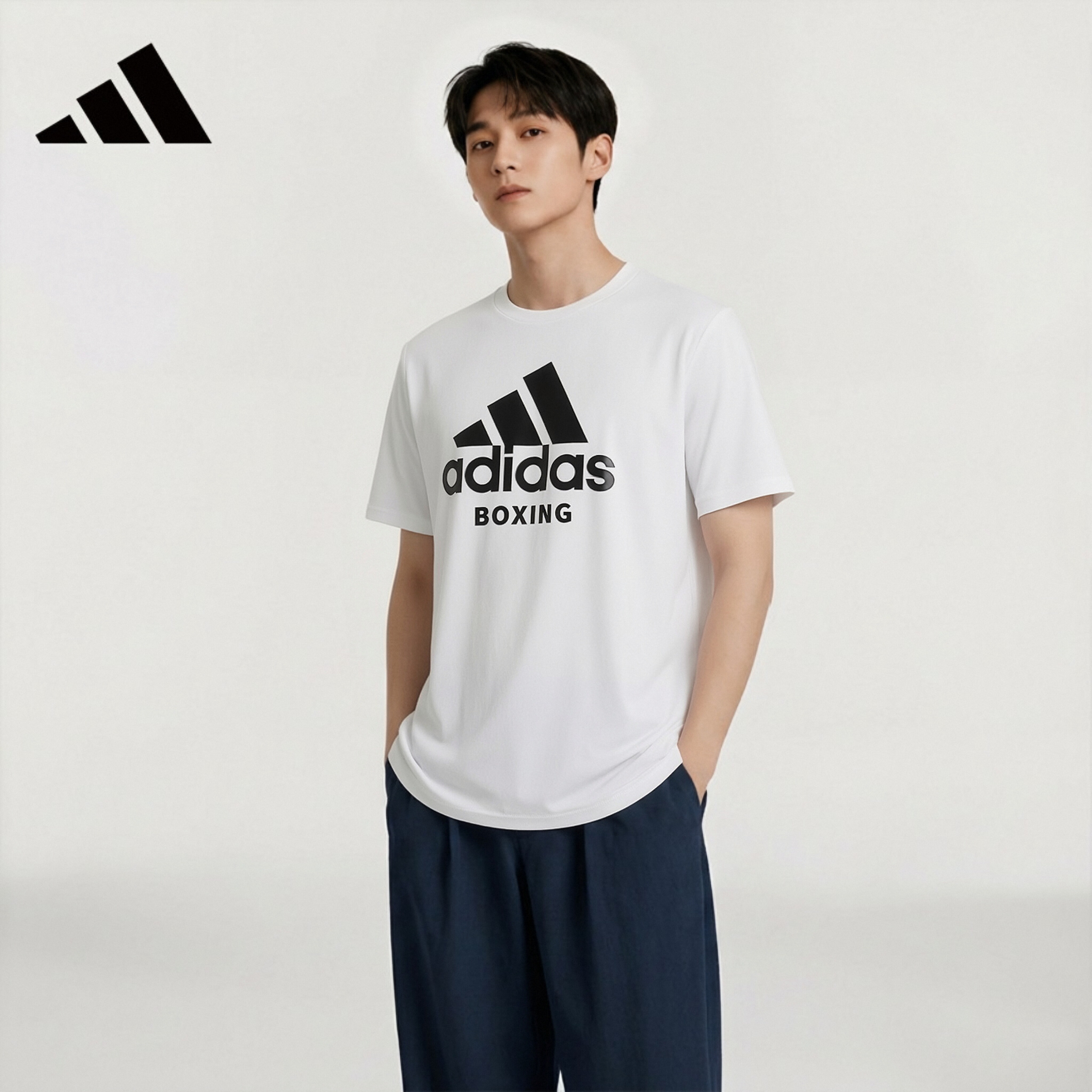 adidas 男子运动休闲T恤 ADICTB-WB 59元