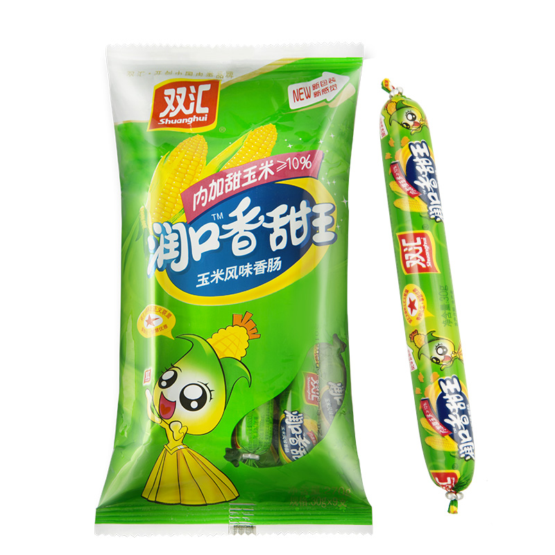 Shuanghui 双汇 润口香甜王 香肠 玉米味 270g 5.9元