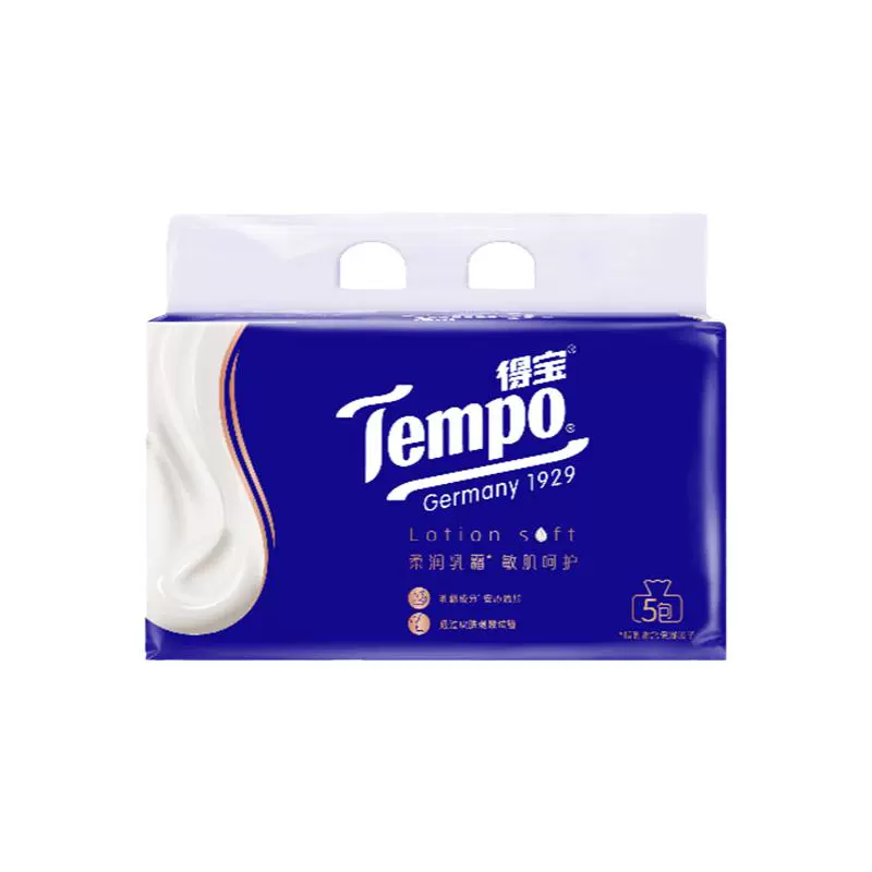 Tempo 得宝 Lotion系列 保湿乳霜纸 ￥9.91