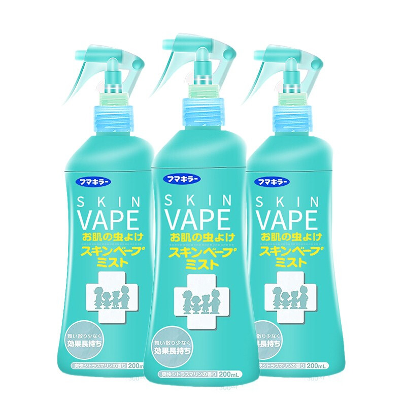 VAPE 未来 驱蚊液 儿童孕妇可用 绿色喷雾200ml*3 48.43元（需用券）