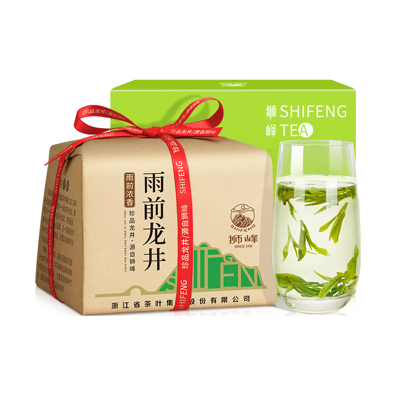 狮峰 三级 雨前龙井 200g 28.9元