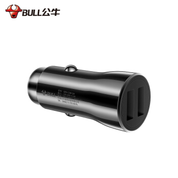 BULL 公牛 车载充电器 GNV-CUB12H 黑色 33元