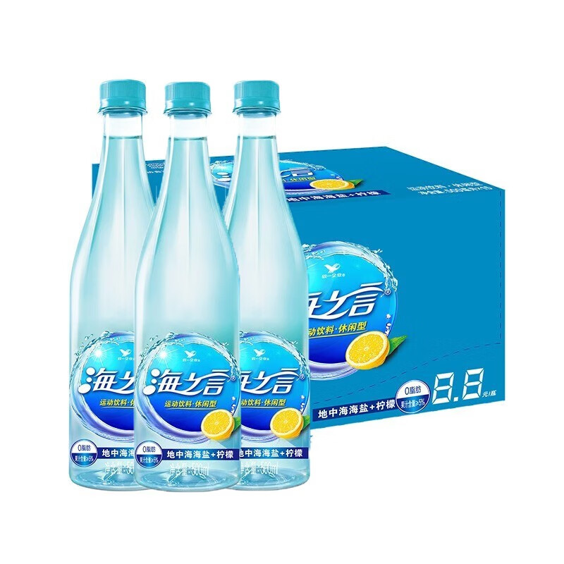 统一 海之言 500mL*3瓶柠檬味 10.83元（需用券）