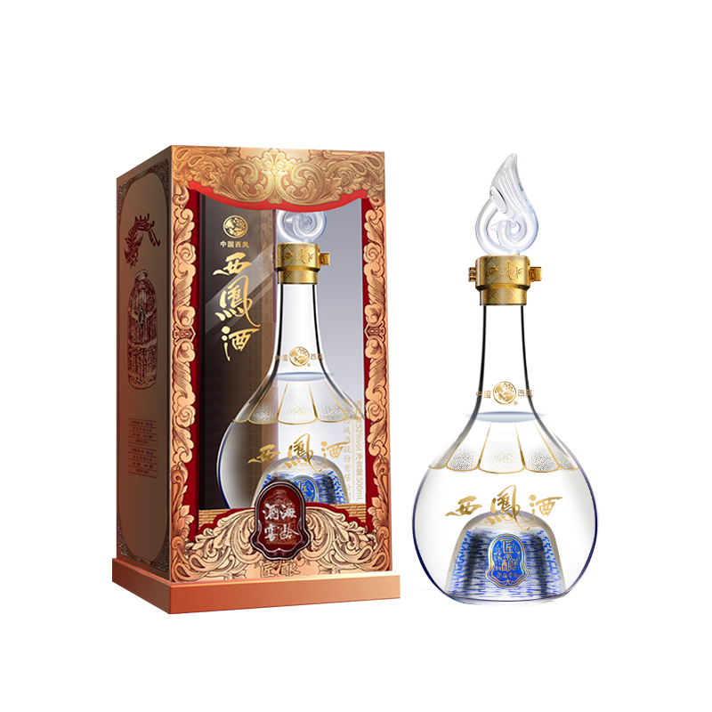 西凤 酒匠酿 52度凤香型白酒 500ml单瓶 陕西特产 93元（超V会员价）