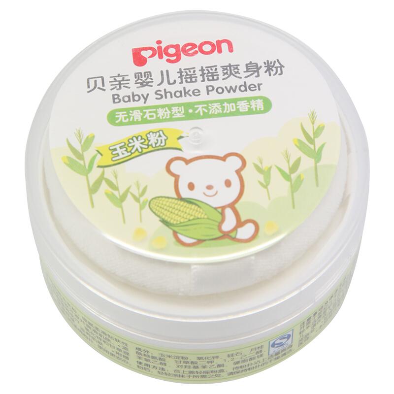 Pigeon 贝亲 婴儿摇摇爽身粉 50g 20.4元