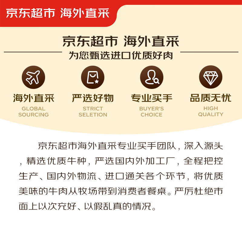 移动端、京东百亿补贴：京东超市 海外直采原切进口草饲牛腩1.35kg 33.66元（