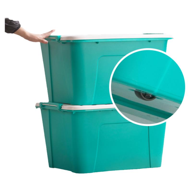 茶花 大容量收纳 浅蓝色 58L*2个 65.5元（需用券）