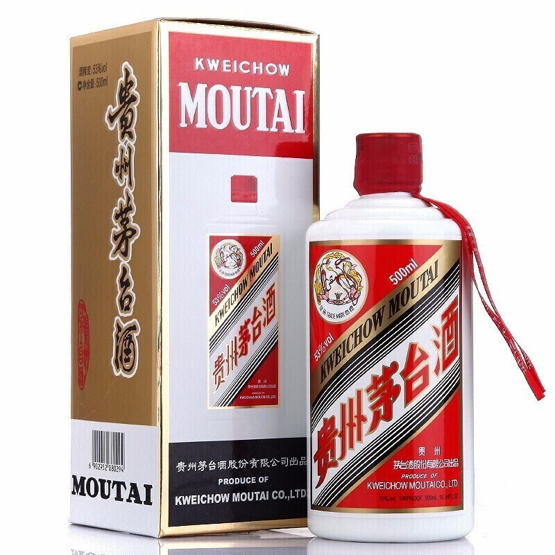 茅台 MOUTAI 飞天茅台 2021年 53%vol 酱香型白酒 500ml 单瓶装 2157.01元（需用券）