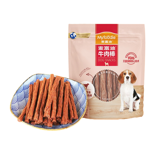 Myfoodie 麦富迪 狗零食 牛肉棒 400g 28元