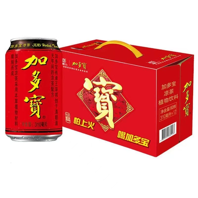 加多宝凉茶饮料310ml*12/箱礼盒 券后28.9元