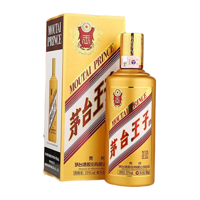 puls会员：茅台 金王子酒 酱香53度 500mL*1瓶 196.06元