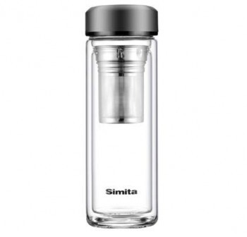 施密特(Simita) 双层玻璃杯 400ml