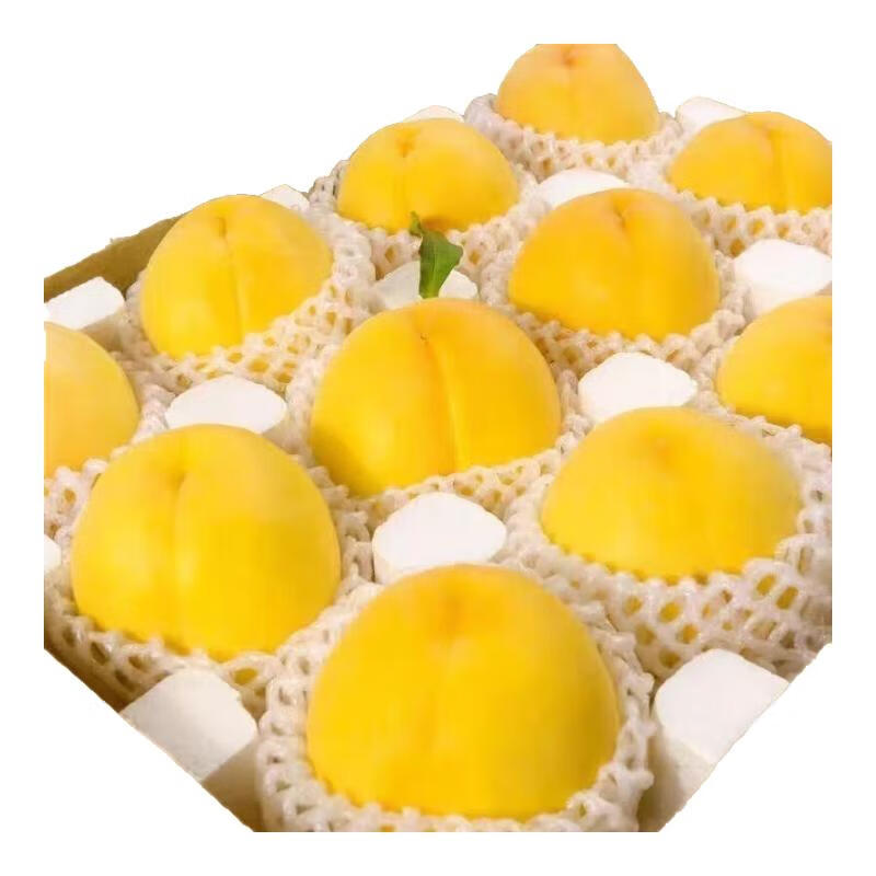 顺丰 山东蒙阴 特大果 黄桃 黄金油桃 净重2.25斤 5-7个 15.98元（需买2件，需