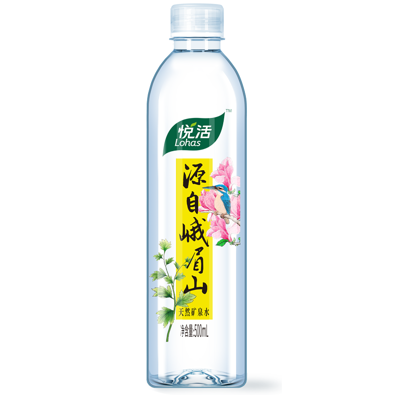 plus会员：可口可乐 悦活峨眉山含锶矿泉水 500ML*24*4件 109.2元（合27.3元/件）