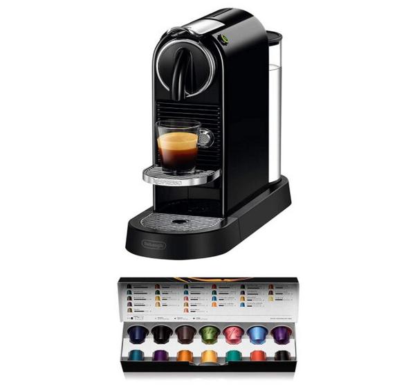 De'Longhi 德龙 Nespresso EN167.B Citiz 胶囊咖啡机 带16颗咖啡胶囊789.32元