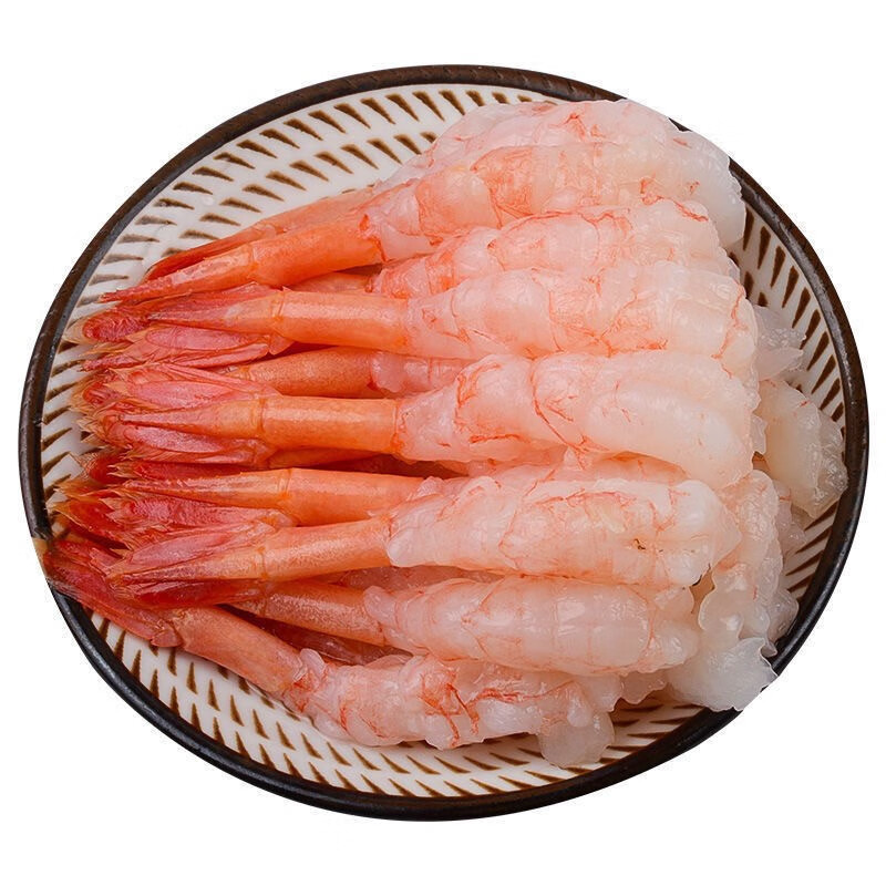 北極甜蝦刺身2盒60只（秒殺價 一元一只 限量80單） 36.8元
