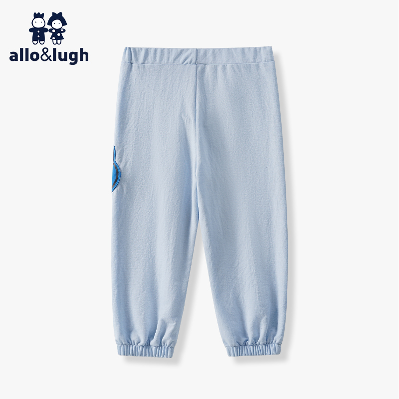 allo&lugh 阿路和如 童装A类软儿童冰丝长裤子 112.33元（需买3件，共336.99元）