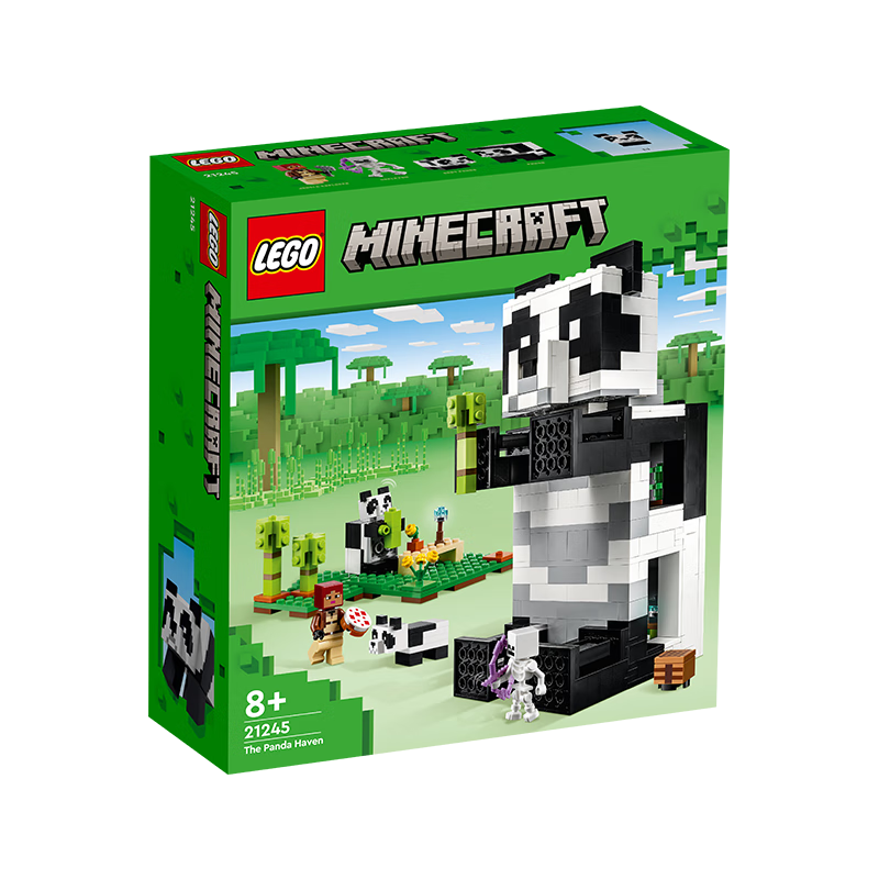 LEGO 乐高 Minecraft我的世界系列 21245 熊猫天堂 296元（需用券）