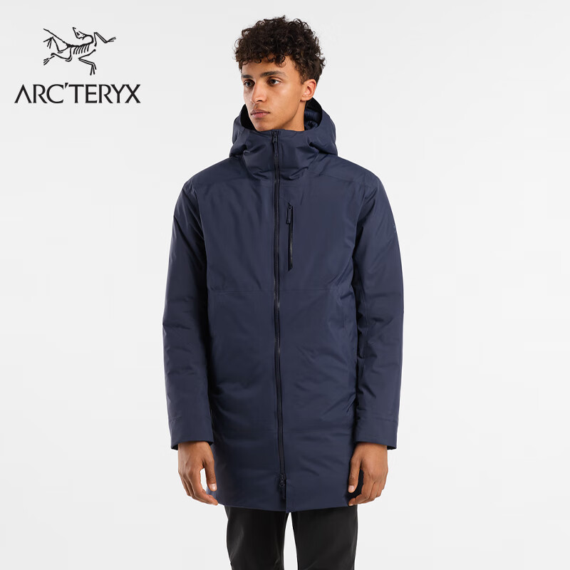 ARC'TERYX 始祖鸟 ARC’TERYX始祖鸟 RALLE SV GORE-TEX 防水 男子 羽绒大衣 Black Sapphire